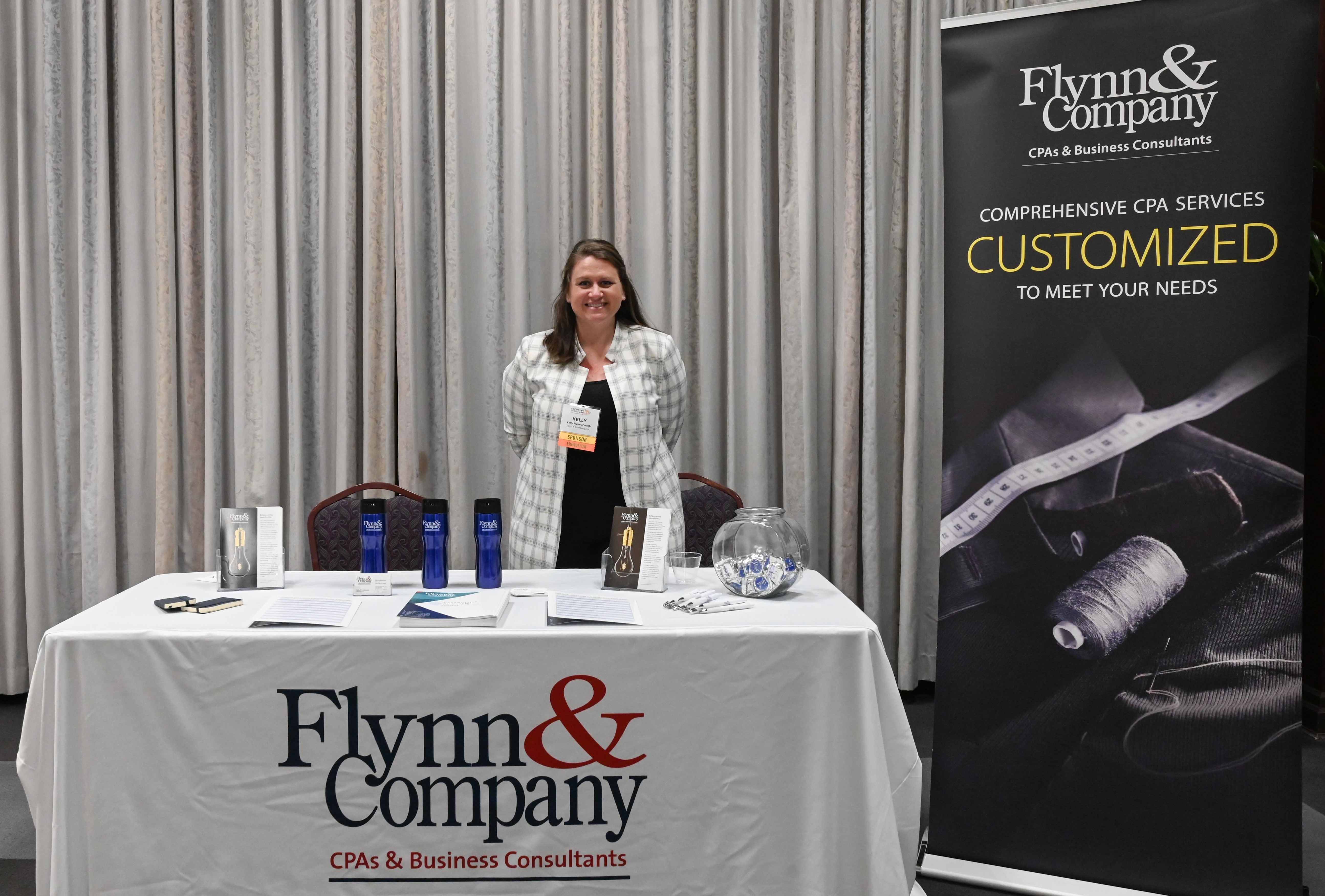 image of sponsor table for Flynn & Co. CPA